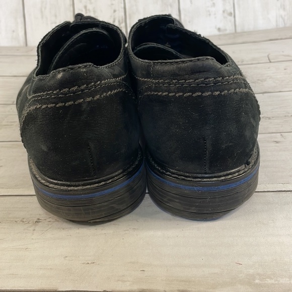 Mephisto Black Suede Air Jet Oxfords - Picture 3 of 13